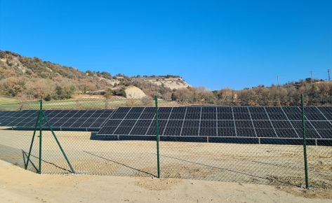 Millorem la seguretat: tancament a un parc solar