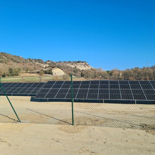 Mejoramos la seguridad: cercado en parque solar
